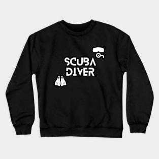 Scuba Diver - Diver lover - Scuba diving - Diving Crewneck Sweatshirt